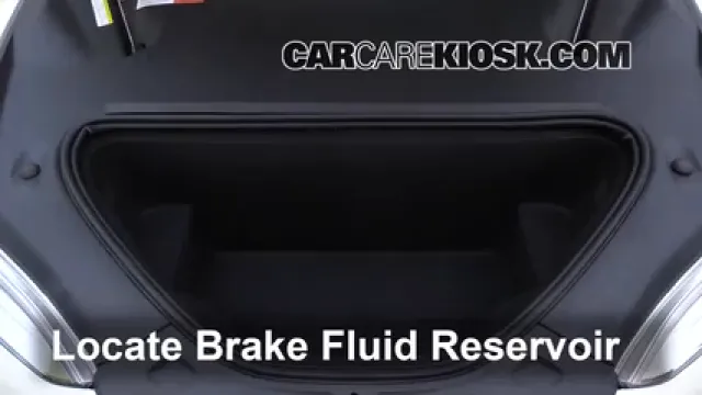 2017 Tesla S 90D Electric Líquido de frenos Controlar nivel de líquido